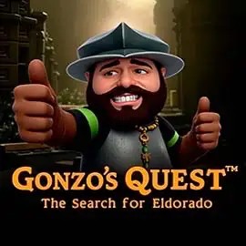Gonzo's Quest slot logo by NetEnt at Mahti CasinoGonzo's Quest